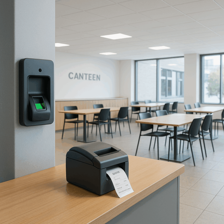 Transform Your Canteen Management with Biometric Authentication & Receipt Printing in Vapi, Gujarat